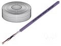 Wire; UNITRONIC® BUS CAN; 2x2x0.34mm2; stranded; Cu; PVC; violet LAPP BUS-CAN-2X2X0.34