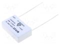 Capacitor: polypropylene; X2; 330nF; 275VAC; 26.5x8.5x16.5mm; THT MIFLEX WXPC-334K
