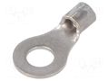 Tip: ring; M4; 1.25÷2mm2; crimped; for cable; non-insulated; tinned TE Connectivity 322334