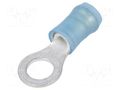 Tip: ring; M5; Ø: 5.3mm; 1÷2.5mm2; crimped; for cable; insulated TE Connectivity 130094
