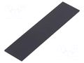 Cover; X: 13mm; Y: 50mm; -20÷60°C; ABS; Cover colour: black; UL94HB GAINTA G501315L