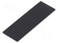Cover; X: 13.5mm; Y: 40.5mm; -20÷60°C; ABS; Cover colour: black GAINTA G401316L