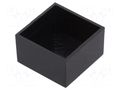 Enclosure: designed for potting; X: 21mm; Y: 21mm; Z: 12mm; ABS GAINTA G212112B