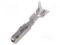 Contact; female; 0.63mm; Micro Quadlock System; tinned; crimped TE Connectivity 5-962885-1/C