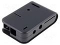Enclosure: for computer; Raspberry Pi; ABS; black; X: 65.5mm HAMMOND HM-1593HAMPIBK