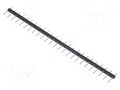 Connector: pin strips; pin header; male; PIN: 25; straight; 3A; THT MPE GARRY ZL205-25