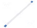 FFC tape; Cores: 6; Tape ph: 1mm; L: 152mm; 60V MOLEX MX-98267-0211