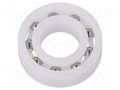 Bearing: ball; Øint: 15mm; Øout: 32mm; W: 9mm; Cage: polyamide IGUS BB-6002-B180-30-ES