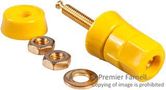 BINDING POST, 30A, #8-32, STUD, YELLOW BP30Y-1 PKG