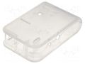 Enclosure: for computer; Raspberry Pi; ABS; semi-transparent HAMMOND HM-1593HAMPICLR