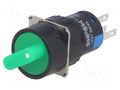 Switch: rotary; Pos: 2; SPDT; 3A/220VAC; 2A/24VDC; -20÷55°C; 50mΩ ONPOW V16-11XAY-2-12G
