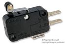 MICROSWITCH, ROLLER LEVER SPDT 10A 250V V-10G5-1C24-K