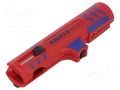 Stripping tool; Øcable: 8÷13mm; 0.2÷4mm2; Wire: round; 125mm KNIPEX KNP.1685125