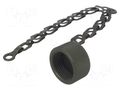 Protection cover; internal thread,threaded joint; olive; MS/DS AMPHENOL DS25043-10D