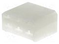 Terminals cover; female; ways: 6; natural; FASTIN-FASTON TE Connectivity 880297-1