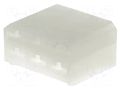 Terminals cover; female; ways: 6; natural; FASTIN-FASTON TE Connectivity 880297-1