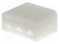 Terminals cover; female; ways: 6; natural; FASTIN-FASTON TE Connectivity 280314