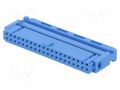 Connector: IDC; plug; female; PIN: 40; IDC; for ribbon cable; 2.54mm TE Connectivity 1-1658527-3