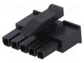 Connector: wire-wire; plug; female; PIN: 5; Micro MATE-N-LOK; 250V TE Connectivity 1445022-5