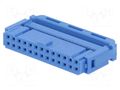 Connector: IDC; plug; female; PIN: 26; IDC; for ribbon cable; 2.54mm TE Connectivity 1-1658527-0