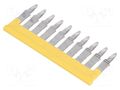 Comb bridge; ways: 10 WEIDMÜLLER ZQV4N/10
