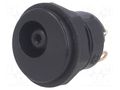 Connector: DC supply; socket; female; 2A; 18V; PIN: 3; soldering SCHURTER 4840.2230