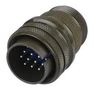 CIRCULAR CONNECTOR PLUG SIZE 14S, 3 POSITION, CABLE 97-3106A-14S-1P