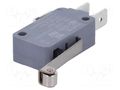 Microswitch SNAP ACTION; 16A/250VAC; with lever (with roller) HONEYWELL V15T16-CZ100A06-K