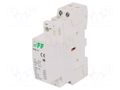 Contactor: 2-pole installation; 25A; 230VAC; NC + NO; IP20 F&F ST25-11