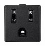 CONN, NEMA 5-15R, 15A, 125VAC, PANEL 739W-X2/32-A