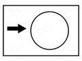 Label; white; Button marking: arrow; control cassette; 30x40mm SCHNEIDER ELECTRIC ZB2BY4907