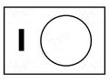 Label; white; Button marking: I; control cassette; 30x40mm SCHNEIDER ELECTRIC ZB2BY4930