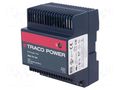 Power supply: switching; for DIN rail; 75W; 24VDC; 3.1A; 85÷264VAC TRACO POWER TBLC75-124