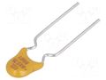 Fuse: PTC polymer; 750mA; THT; Ø0.51x7.6mm ECE BX075