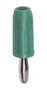 BANANA PLUG, SOLDERLESS, GREEN SPC15278
