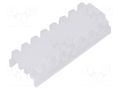 Protection cover; PIN: 8; 2.54mm; MAS-CON PANCON SCC100F-8-C