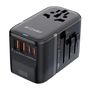 Blitzwolf BW-TA2 5-in-1 Travel Adapter 2xUSB PD + 2xC QC + C GaN 100W, BlitzWolf BW-TA2