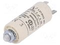 Capacitor: polypropylene; motors, run; 3uF; 420VAC; Ø25x56.5mm KEMET C276CC24300AA0J
