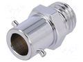Bayonet coupler; brass,nickel; 12.3mm; Thread: M10x1 GUENTHER 89-20508030-MM10