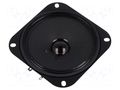 Loudspeaker; 20W; 4Ω; Ø100x36mm; 100÷13000Hz; Ø: 100mm VISATON VS-R10S-4