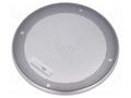 Loudspeaker grille; Ø134x14mm VISATON VS-GR-10R/134-SV