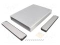 Enclosure: with panel; 1455; X: 165mm; Y: 220mm; Z: 30mm; aluminium HAMMOND HM-1455R2201