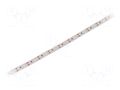 LED tape; white cold; 3528; LED/m: 120; 10mm; white PCB; IP20; 12VDC WISVA OPTOELECTRONICS HH-50KTI-3528FWNA
