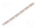 LED tape; white neutral; 3528; LED/m: 120; 10mm; white PCB; IP65 WISVA OPTOELECTRONICS HH-40KTI-3528FWAA