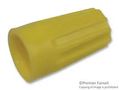 CLOSED END SPLICE, 17/64IN, TWIST-ON YEL 30-074