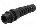 Cable gland; with strain relief; NPT1/2"; IP68; polyamide; black HUMMEL HUMMEL-1293120170