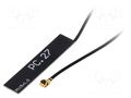 Antenna; GSM; 2dBi; linear; for ribbon cable; 50Ω; 34x7x0.8mm SR PASSIVES GSM-ANT115