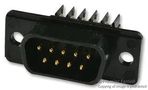 D SUB CONNECTOR, STANDARD, 9 POSITION, PLUG 745203-9