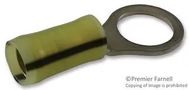 TERMINAL, RING TONGUE 3/8IN CRIMP YELLOW 330896