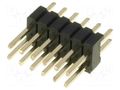Connector: pin strips; pin header; male; PIN: 12; straight; THT CONNFLY ZL320-2X6P